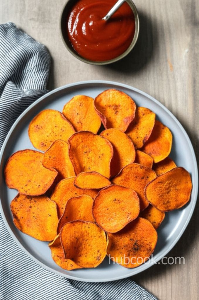 Air Fryer Sweet Potato Chips