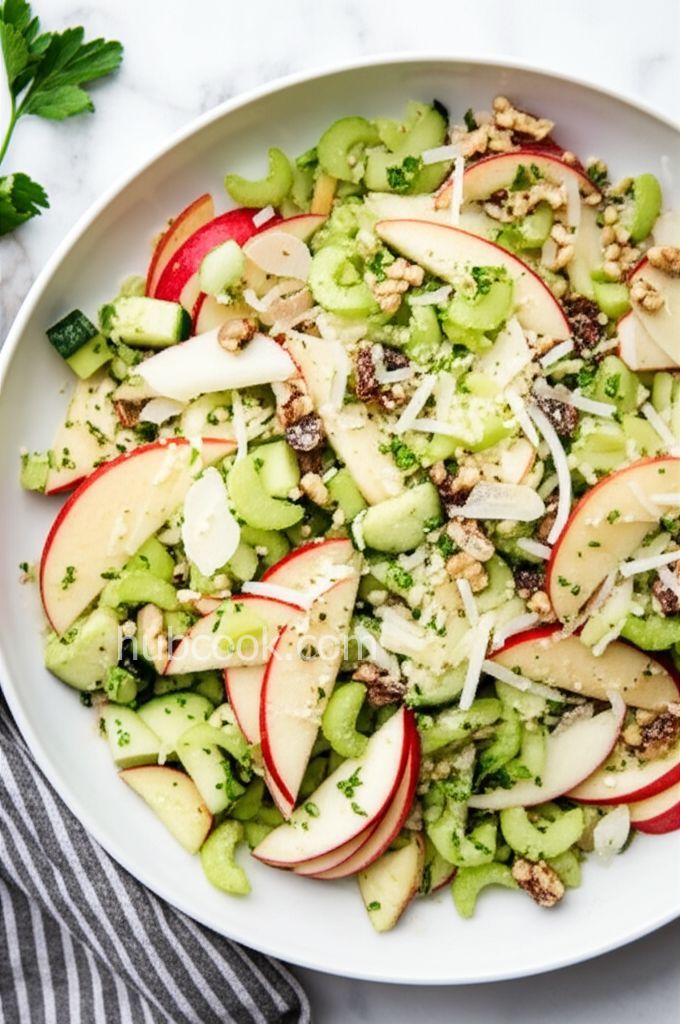 Celery Parmesan Date Salad