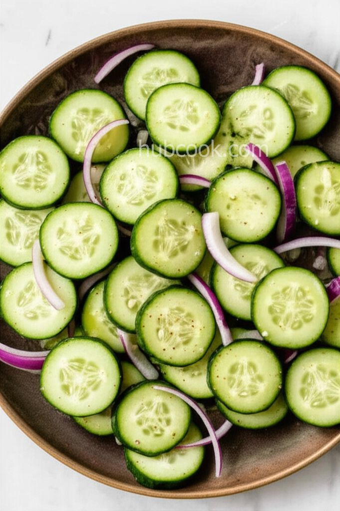 Grandma's Cucumber and Onion Salad