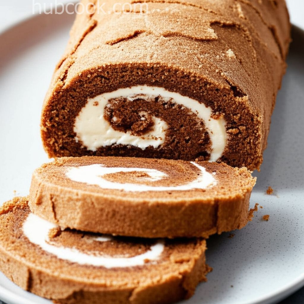 Grandma's Spiced Gingerbread Roll