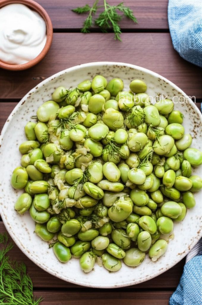 Meze Fava Beans