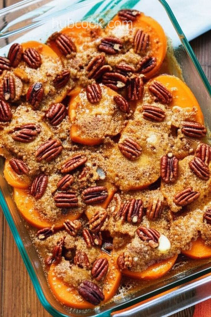 Peach Pecan Sweet Potatoes