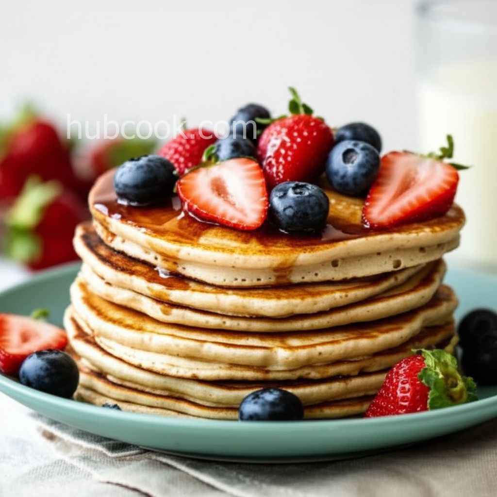 Vegan Whole Wheat Pancakes