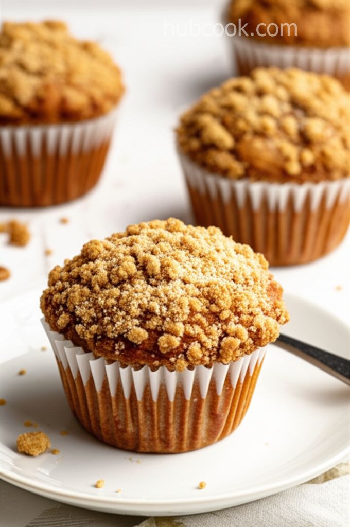Apple Cider Streusel Muffins