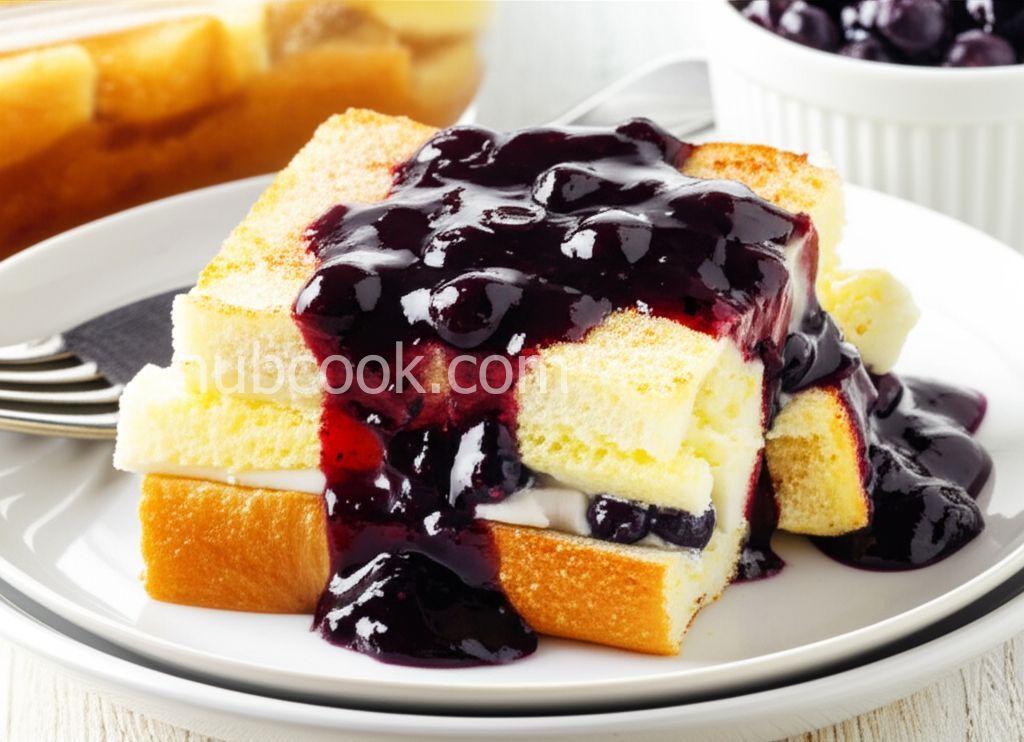 Blueberry Stuffed French Toast