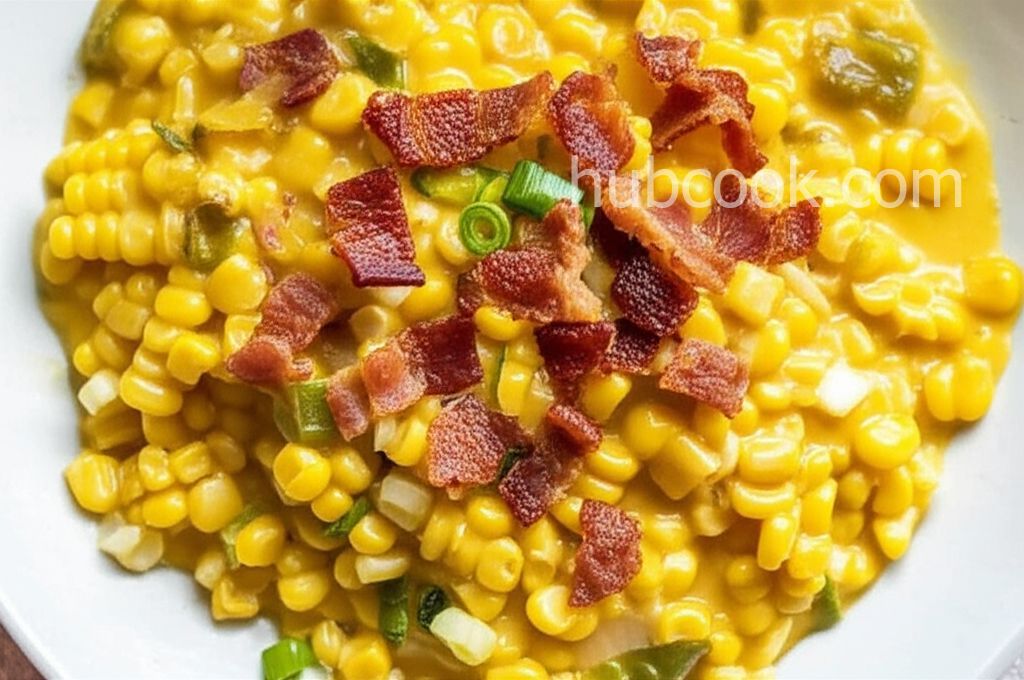 Cajun Corn and Bacon Maque Choux