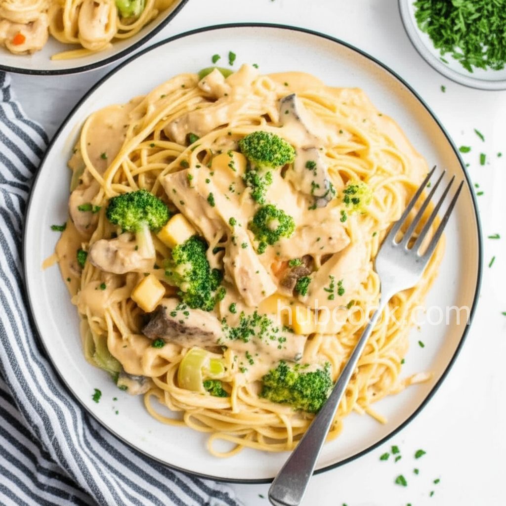 Chicken Linguine a la Me