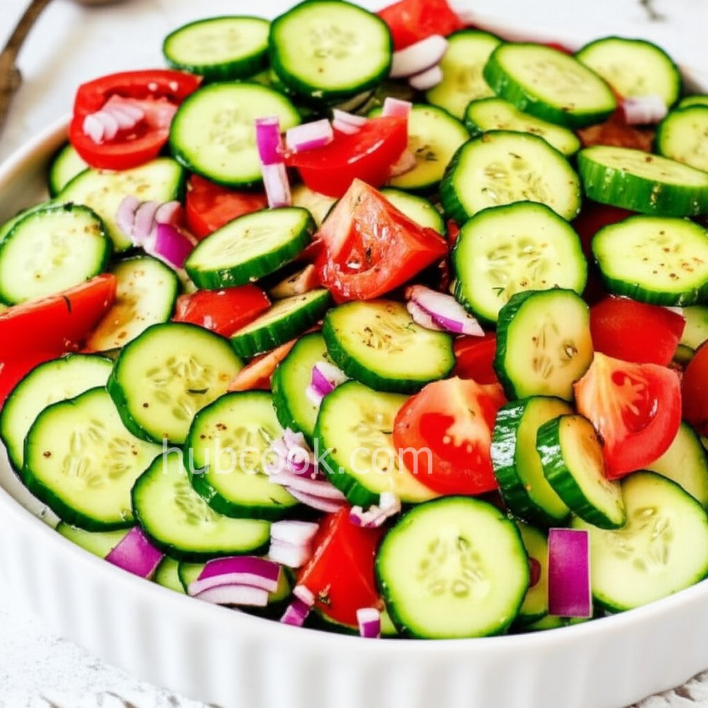 Cooler Than A Cucumber Salad