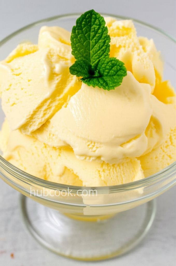 Creamy Lemonade Soft-Serve Ice Cream