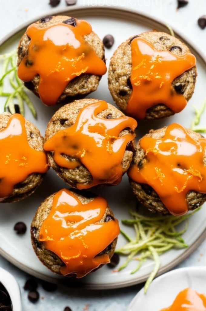 Dairy- and Gluten-Free Zucchini Orange Chocolate Chip Muffins