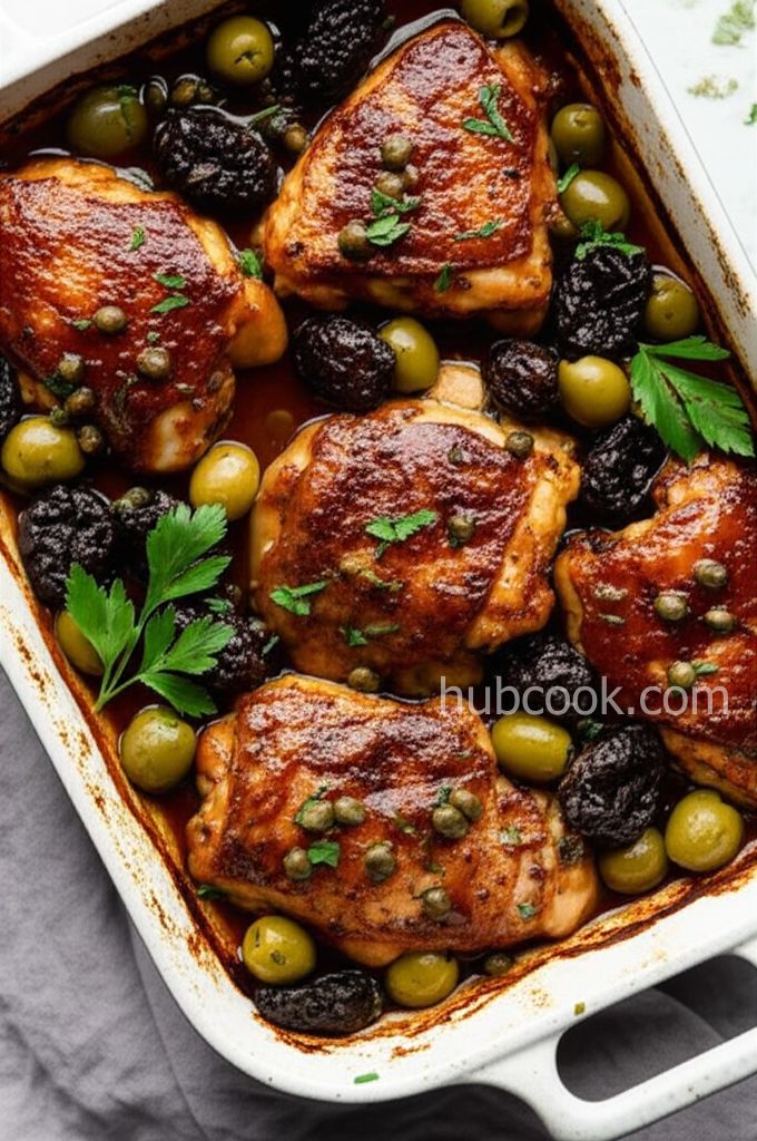 Easy Chicken Marbella