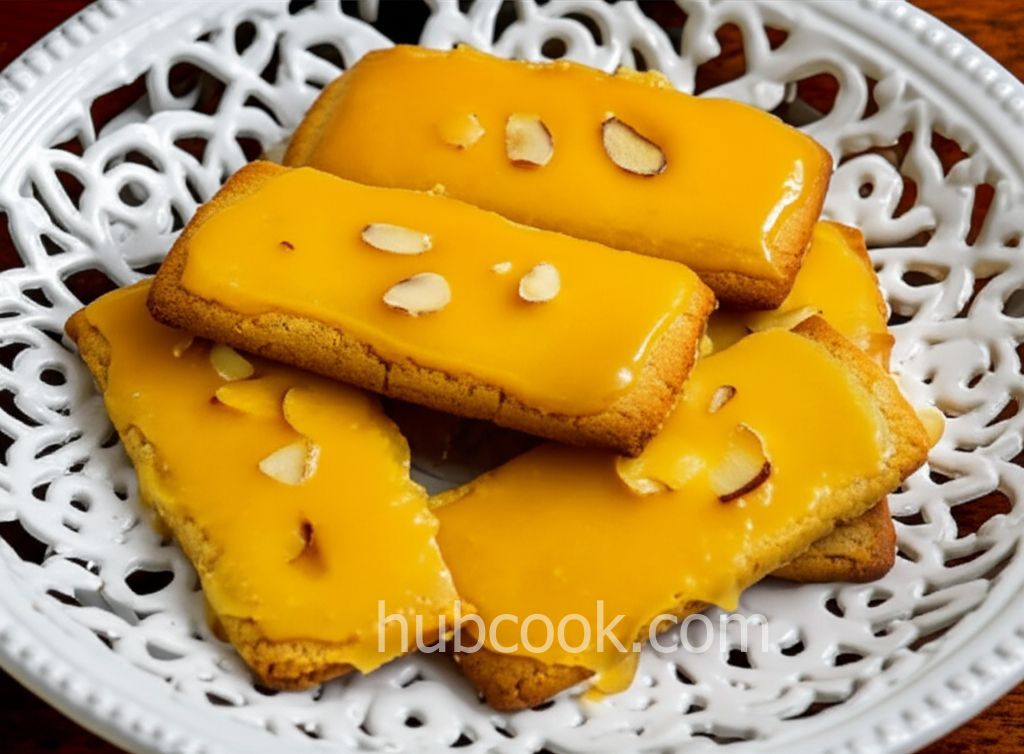Glazed Orange Spice Cookies