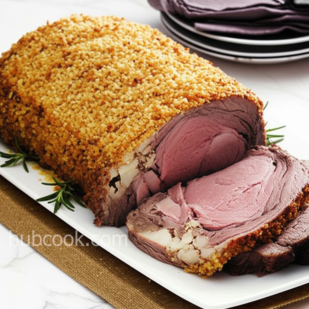 Idahoan Potato Crusted Rib Roast