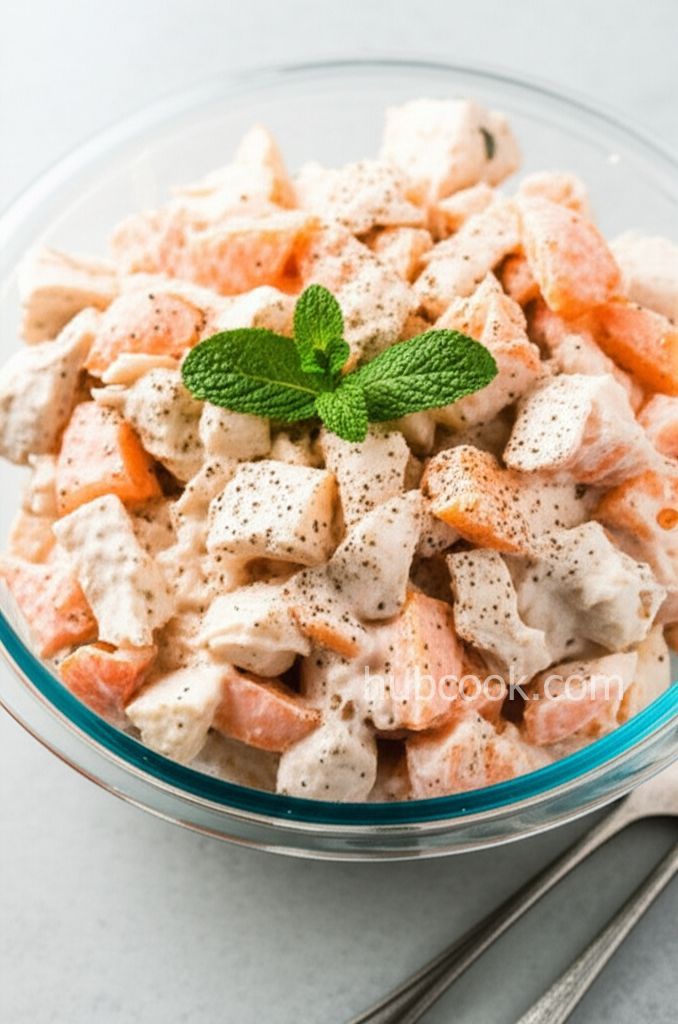 Just Peachy Chicken Salad