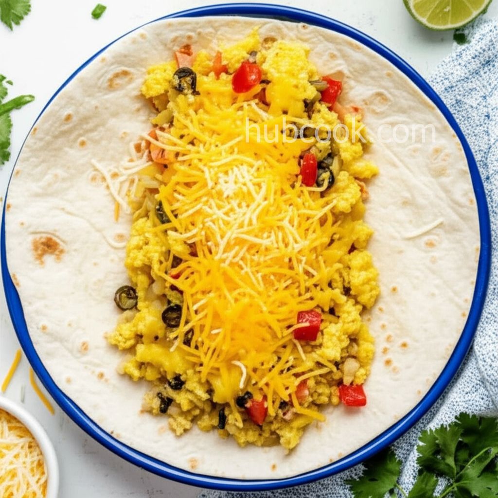 Make-Ahead Veggie Breakfast Burritos