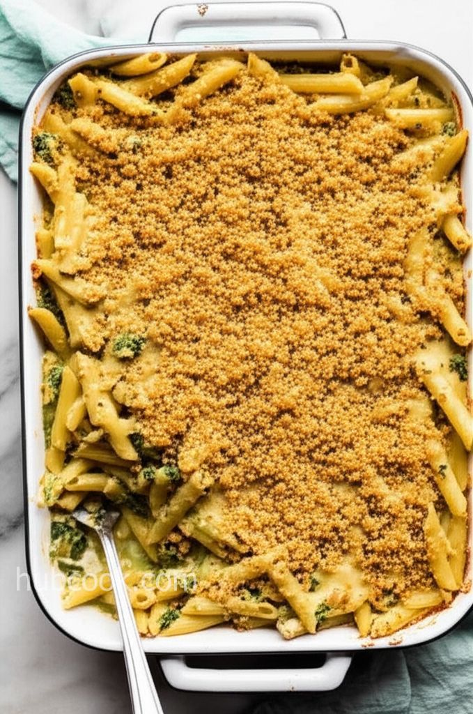 Pesto Chicken Penne Casserole