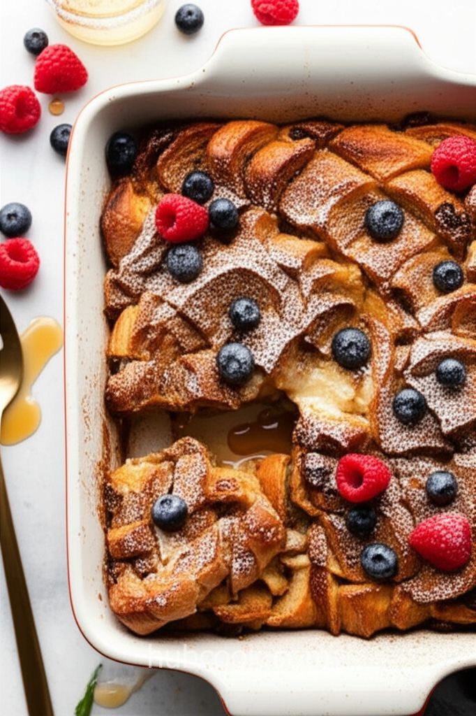 Raisin Bread French Toast Casserole