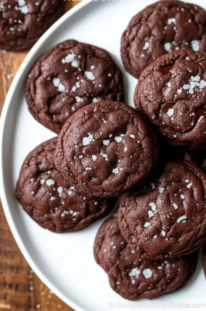 Salted Chocolate Cookies