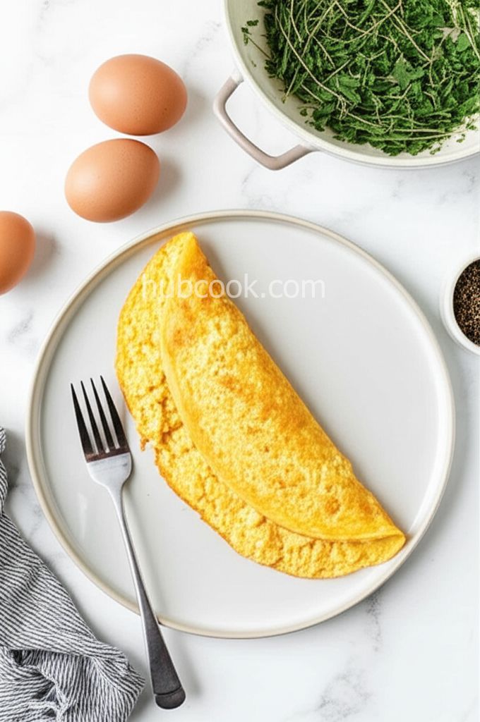 Scrambled Egg Omelet