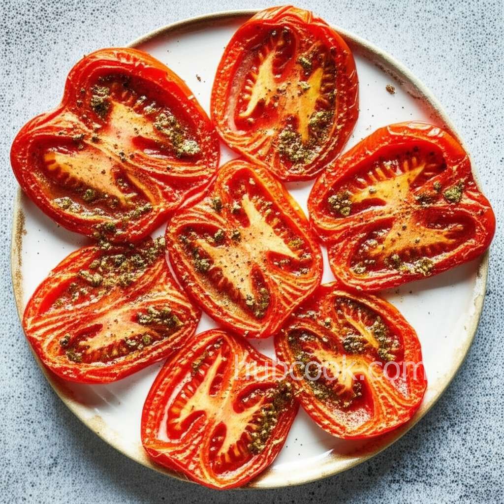 Slow-Roasted Plum Tomatoes