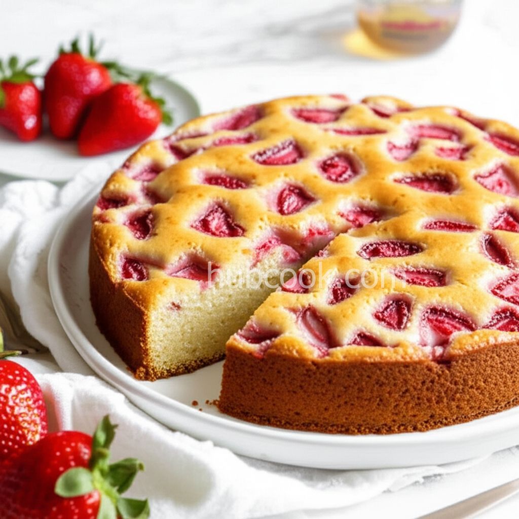 Strawberry Buttermilk Cake
