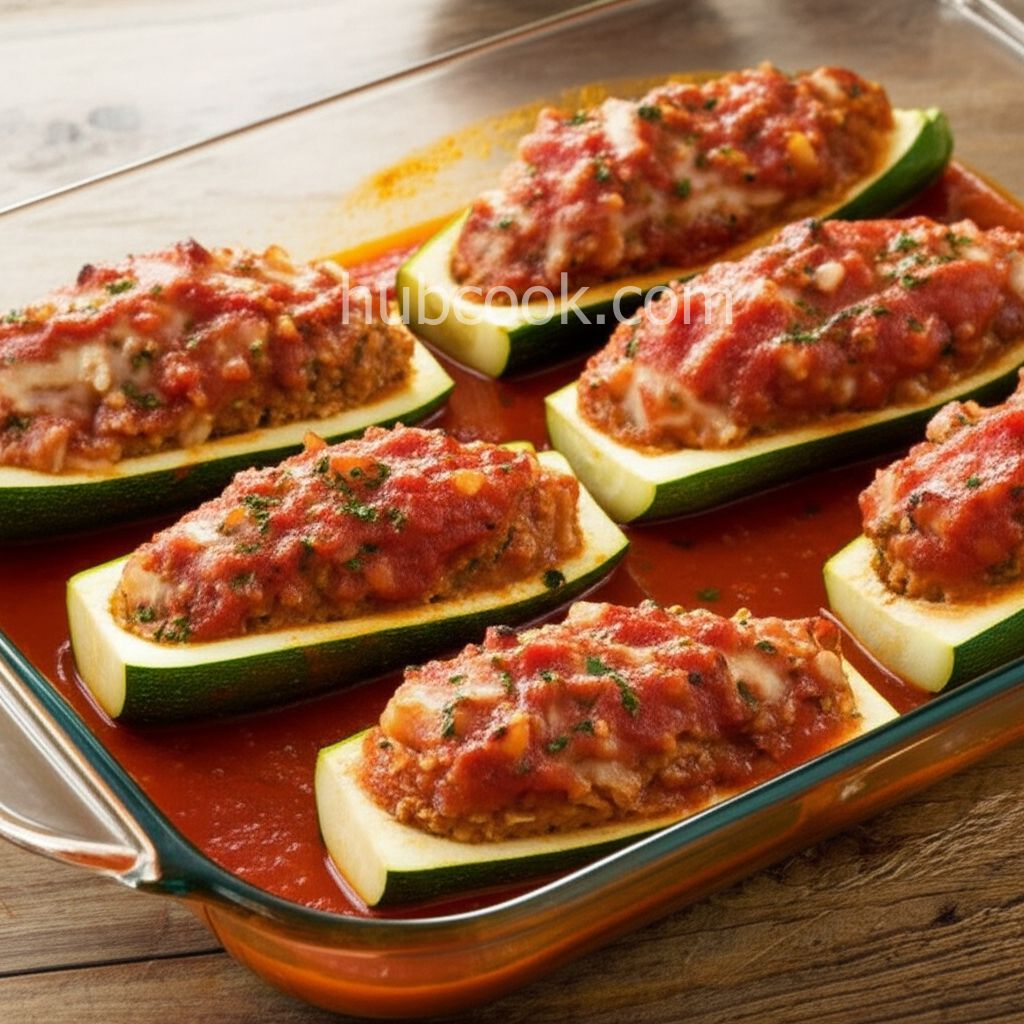 Stuffed Zucchini Casserole