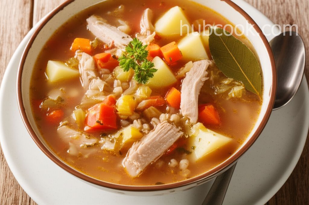 Turkey Carcass Soup