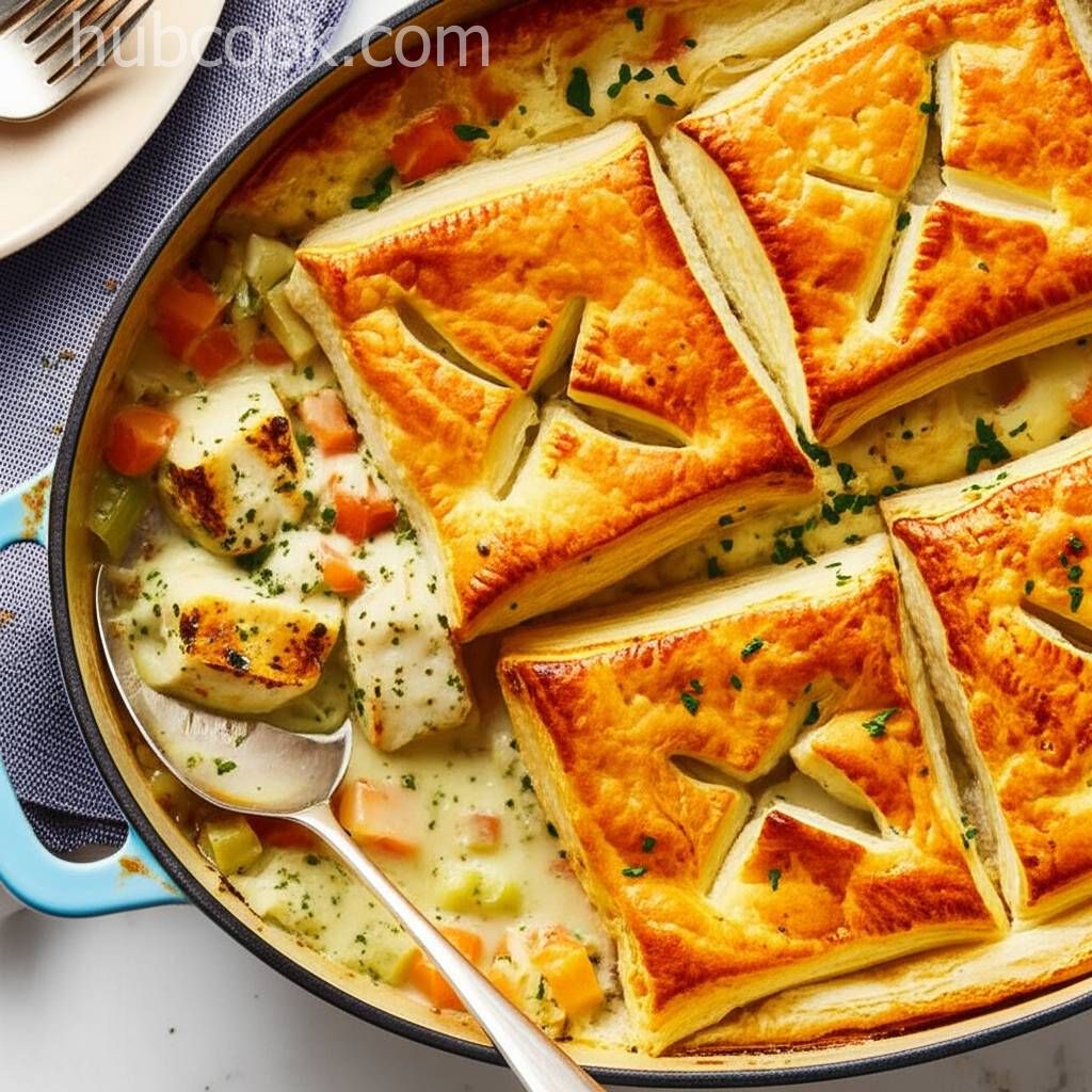 White Fish Pot Pie