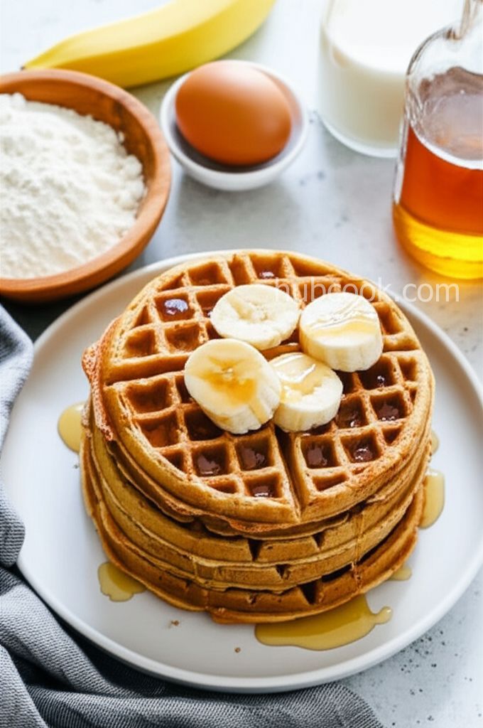 Whole Wheat Coconut Oil Waffles