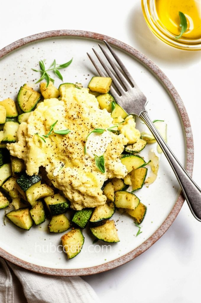 Zucchini with Egg