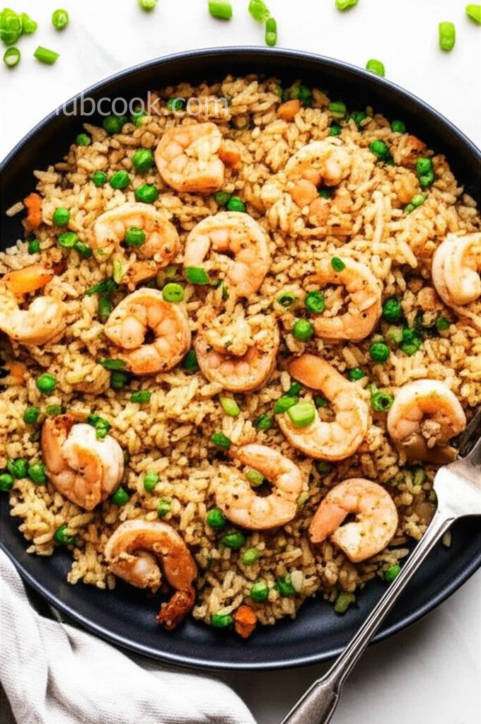 Air Fryer Shrimp Fried Rice