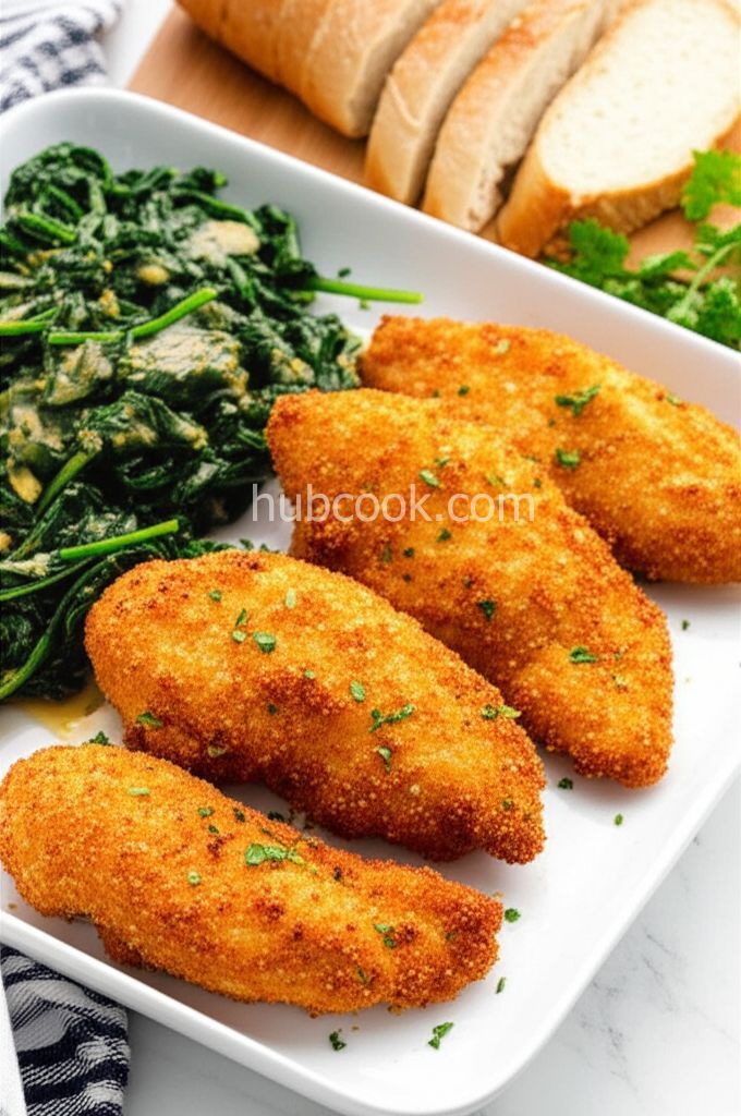 Angela's Easy Breaded Chicken