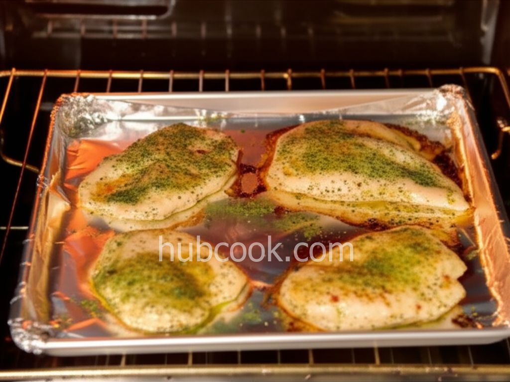 Broiled Herb Butter Chicken