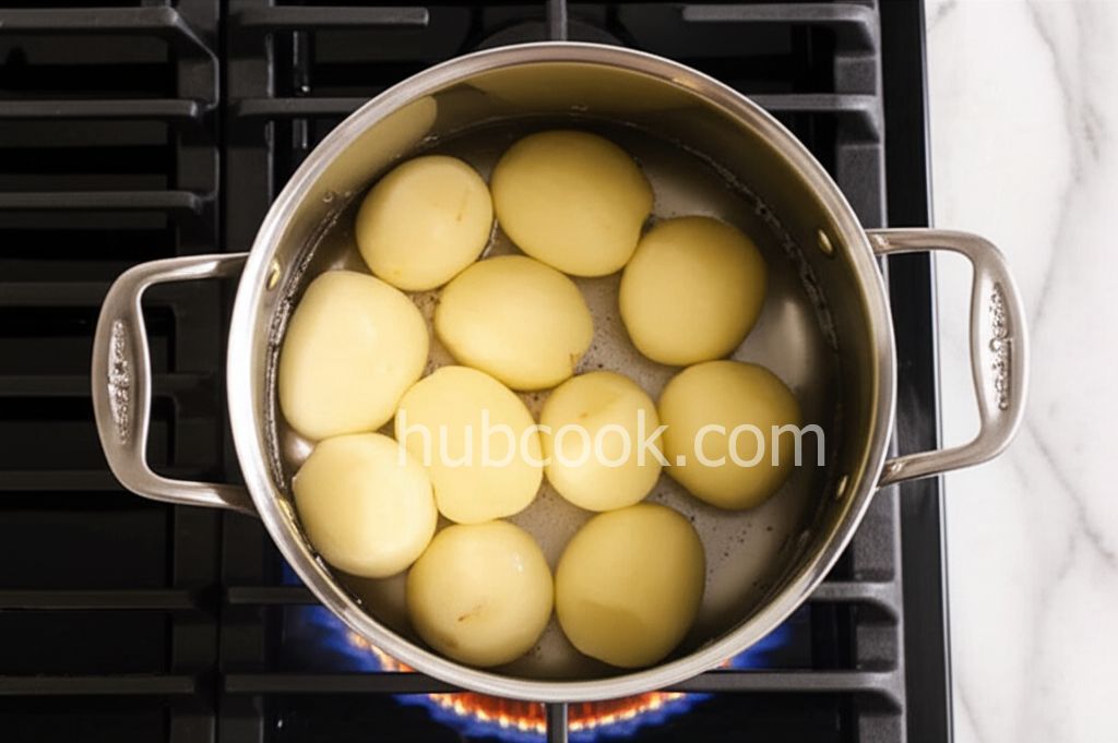 Cheesy Garlic Mashed Potatoes