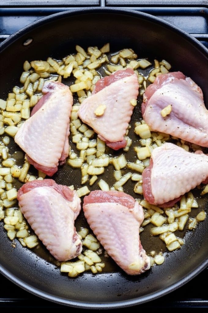 Chicken with Chicharo (Snow Peas)