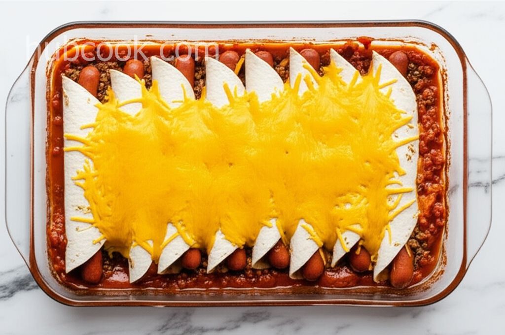 Chili Dog Casserole