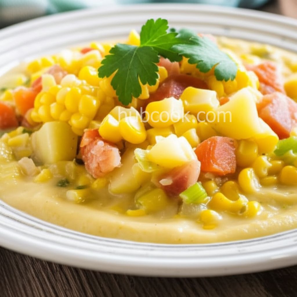 Clean-Eating Potato and Corn Chowder