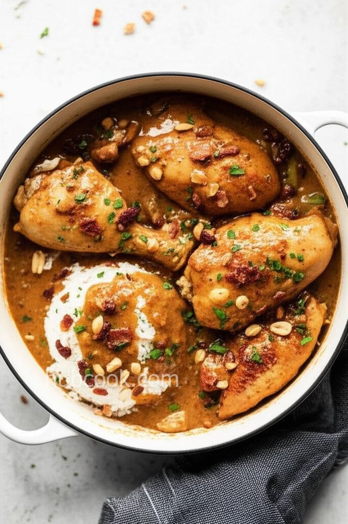 Country Captain Chicken with Rice