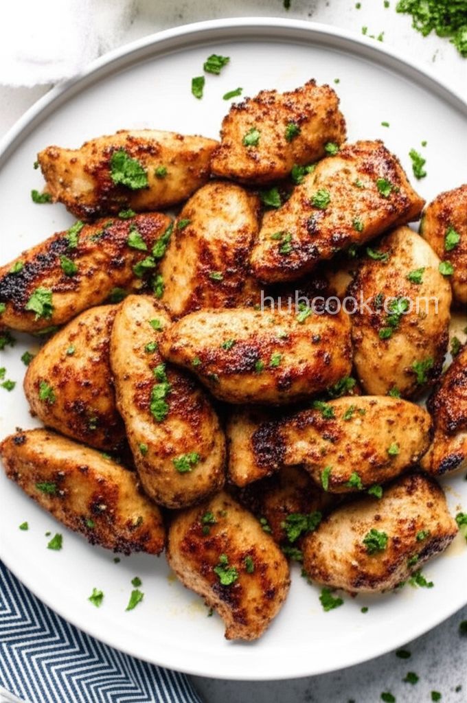 Garlic Butter Chicken Bites