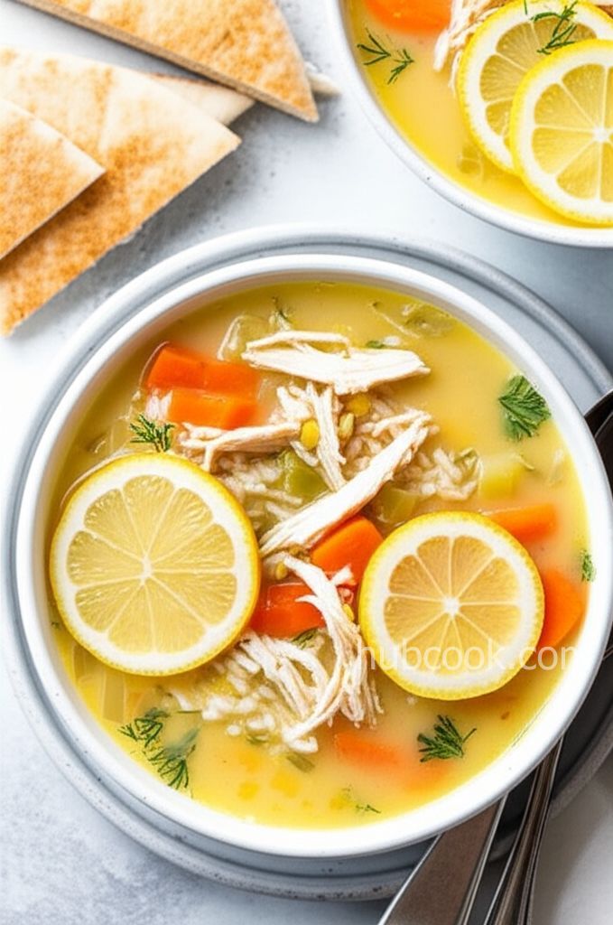 Greek Lemon Chicken Soup