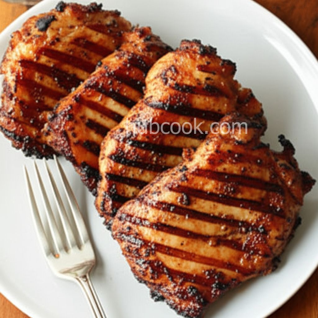 Grilled Dill Pickle Chicken Thighs