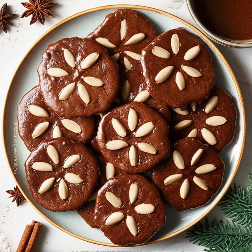 Holiday Lebkuchen (German Spice Cookies)