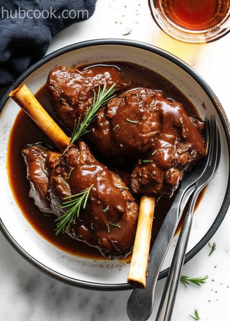 Jinx-Proof Braised Lamb Shanks