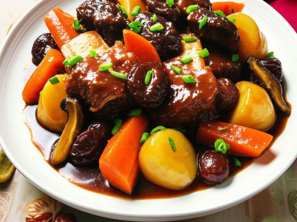 Korean Beef Short Rib Stew (Galbi Jjim)