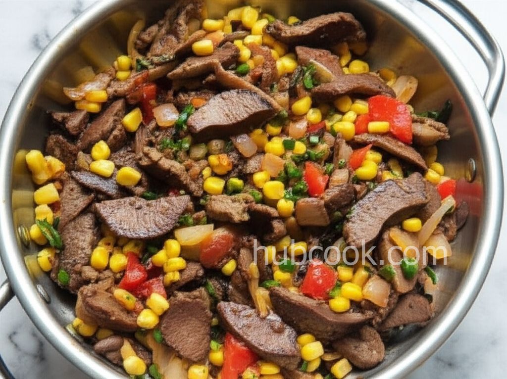 Lengua (Beef Tongue) Stir-Fry