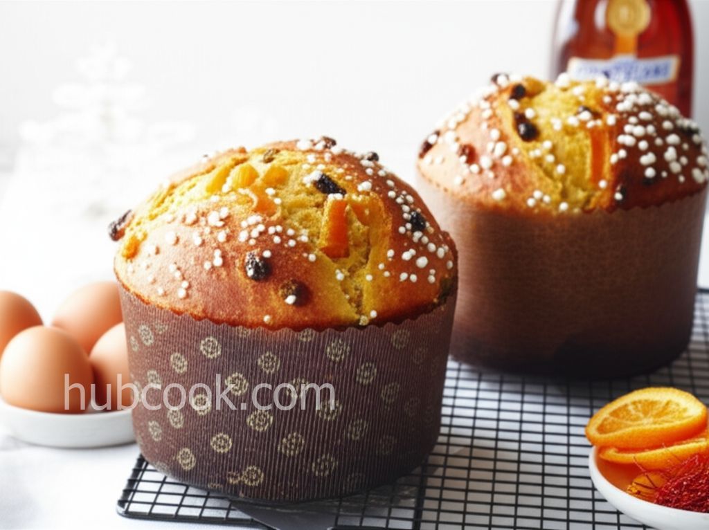 Orange and Saffron Panettone