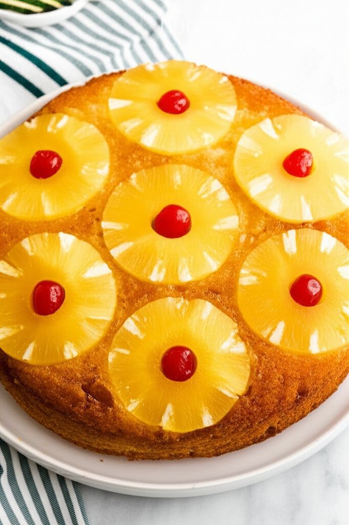 Pineapple Upside-Down Cake From Dole