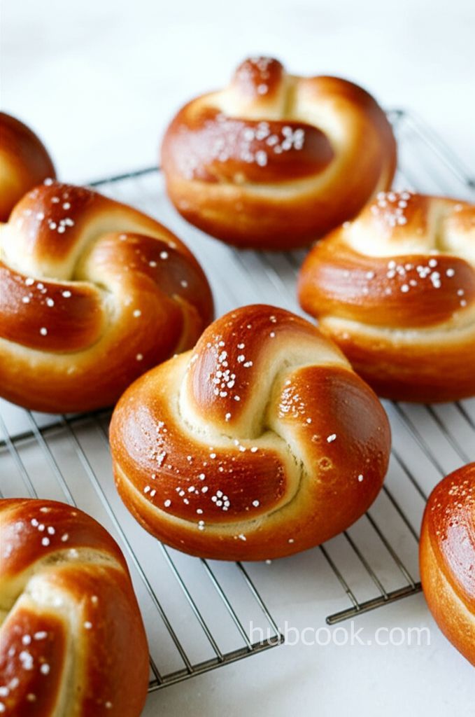 Pretzel Buns