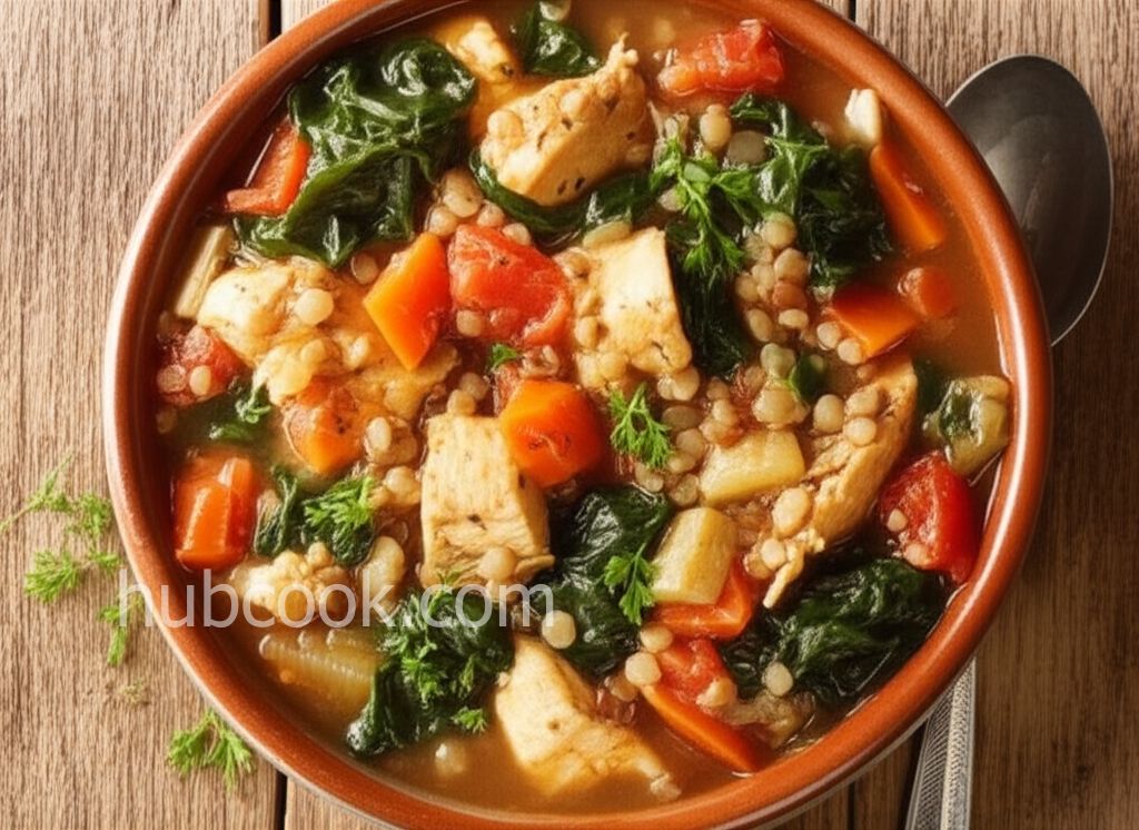 Scrumptious Chicken Vegetable Stew