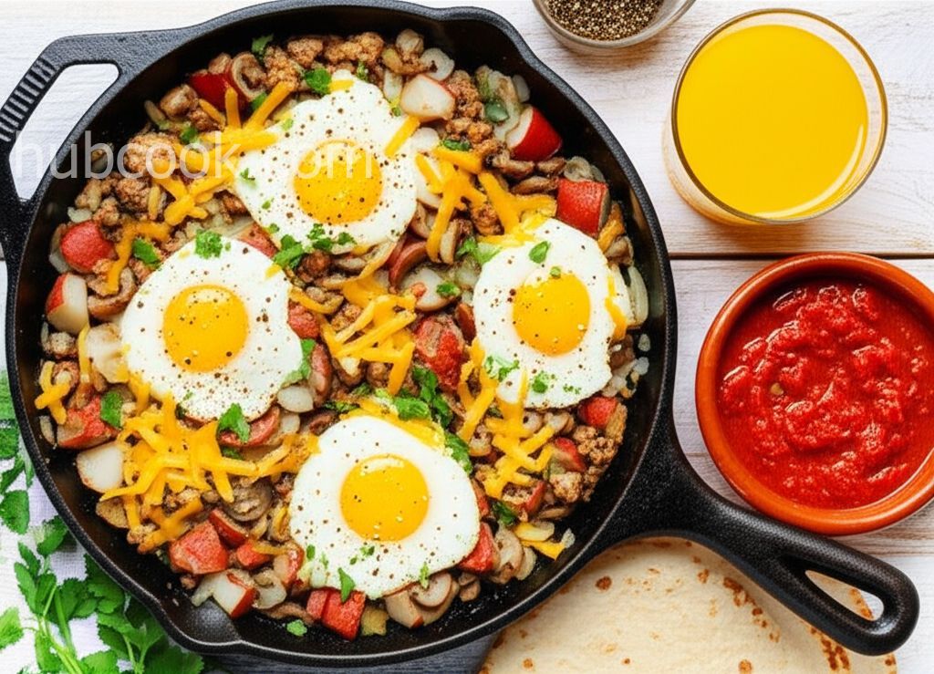 Single Skillet Hearty Breakfast